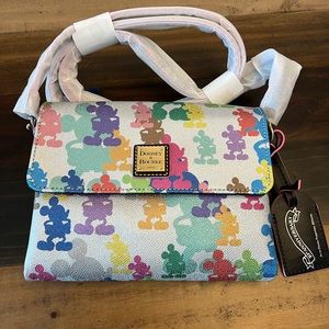 Dooney & Bourke Disney Parks Mickey Mouse 10th Anniversary Crossbody Bag